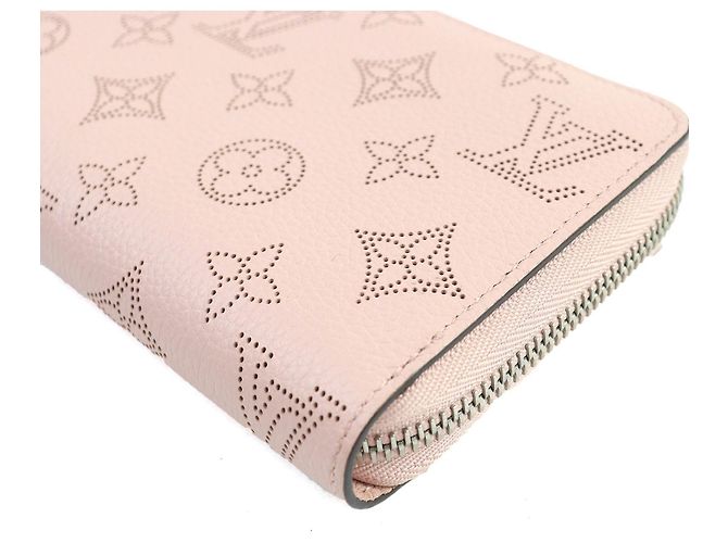 Portafoglio Zippy in pelle Monogram Mahina Louis Vuitton Rosa - vista 5