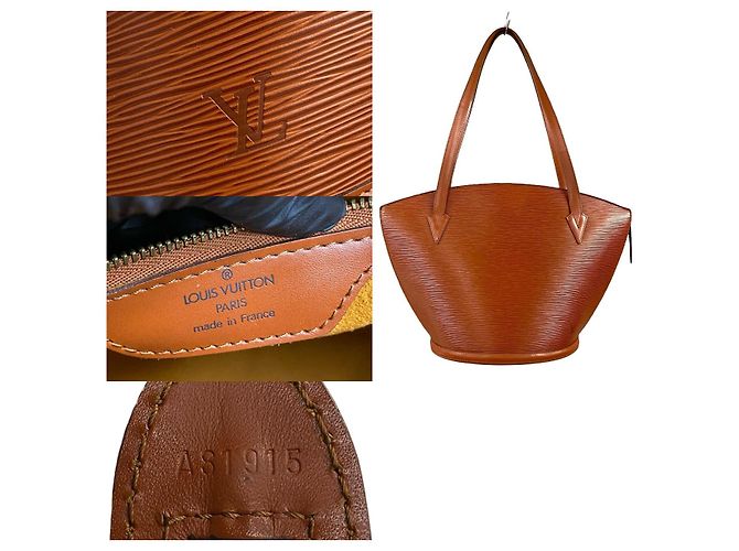 Louis Vuitton Saint Jacques Epi-Leder Tote Bag Braun - view 4