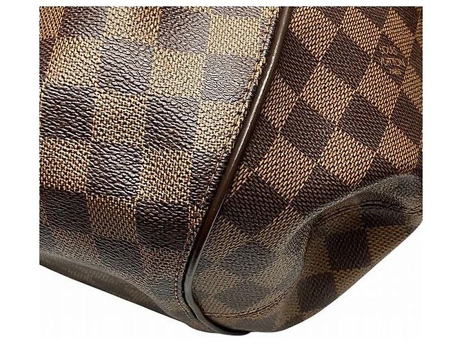 Borsa a Spalla Sistina MM Damier Louis Vuitton Marron - vue 5