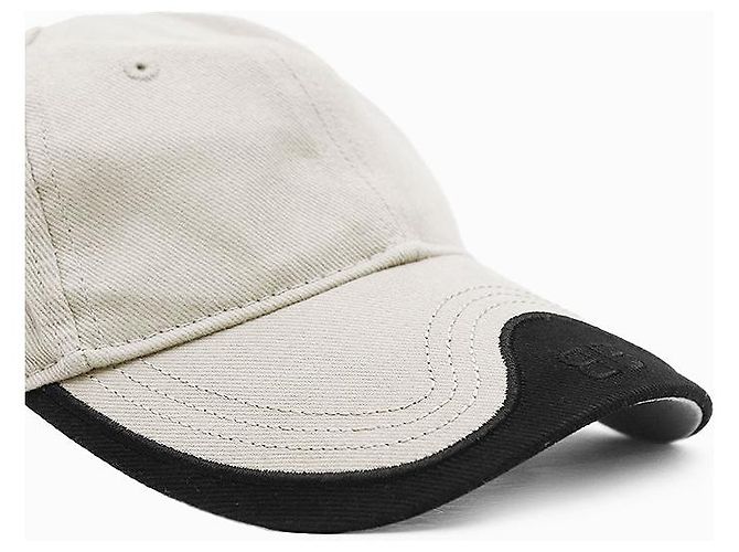 Everyday Gorra de algodón BB Signature de Balenciaga Castaño Beige - vista 7
