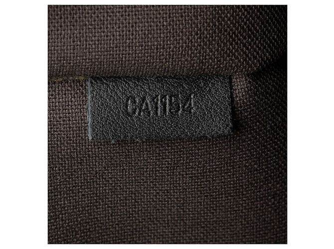 Pasta de Documentos Dia Damier Infini Louis Vuitton Preto - vista 4