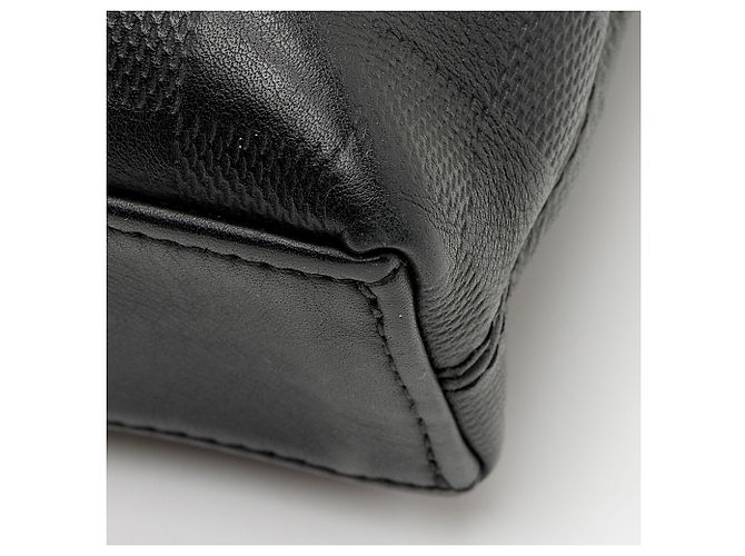 Pasta de Documentos Dia Damier Infini Louis Vuitton Preto - vista 6