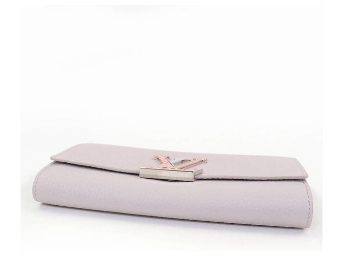 Louis Vuitton Portefeuille Capucines LV Python Leather Wallet Grey - view 4