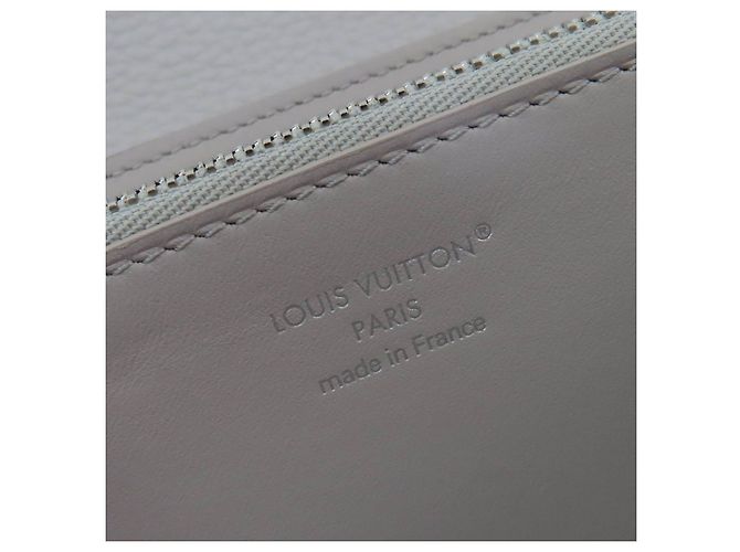 Louis Vuitton Portefeuille Capucines LV Python Leather Wallet Grey - view 8