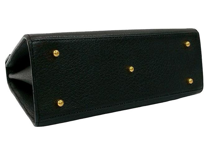Borsa in pelle Gucci Lady Lock 2 in 1 Nero - vista 8