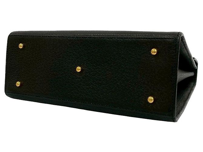 Borsa in pelle Gucci Lady Lock 2 in 1 Nero - vista 9