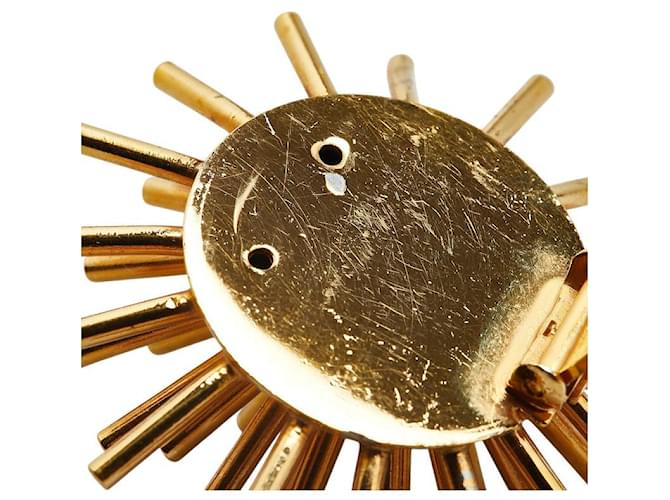 Hermès Brosche Golden Metallisch - Ansicht 3