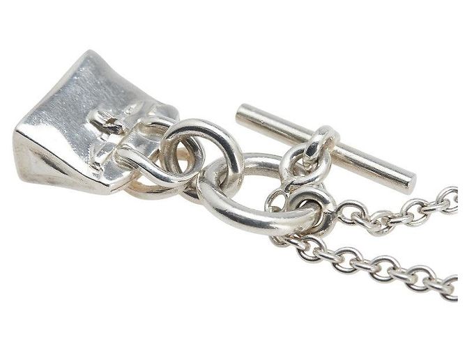 Collar Amulette SV925 Hermès Birkin Plata Metálico - vista 5