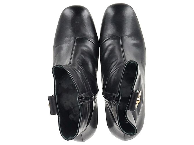 Botines Mulberry de cuero negro - vista 3
