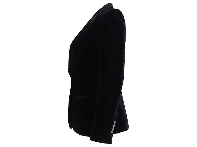 Tom Ford Blazer aus schwarzem Samt - Ansicht 2
