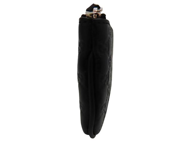 Gucci Micro GG Leather Coin Case Key Case 544476 Black - view 4