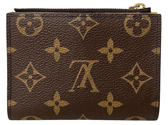 Slender Carteira Compacta Monogram Lisa da Louis Vuitton Marrom - vista 2