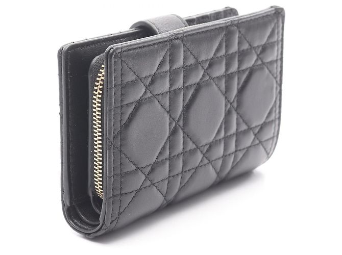 My Dior Dior Il Mio Portafoglio in Pelle Dittany Nero - vista 3