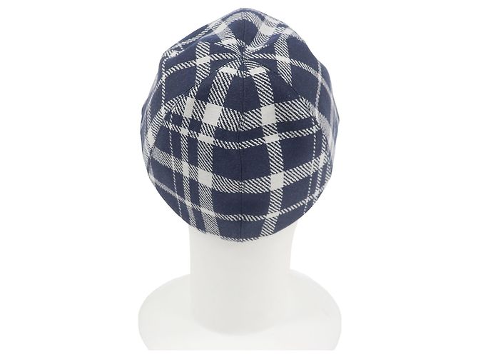 Cappellino da baseball in cotone Oblique Christian Dior Blu - vista 3