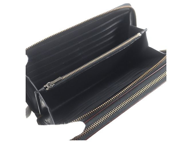 Coach Signature Leather Long Wallet - view 6