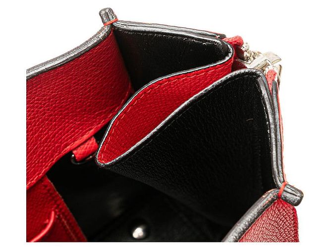 Balenciaga La Mini Borsa in Pelle 2in1 Rosso - vista 4