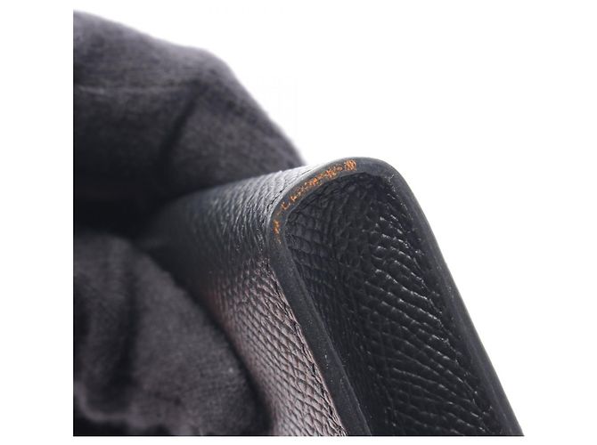 Hermès Remix Combine Epsom Lang-Zip-Wallet Schwarz - Ansicht 7