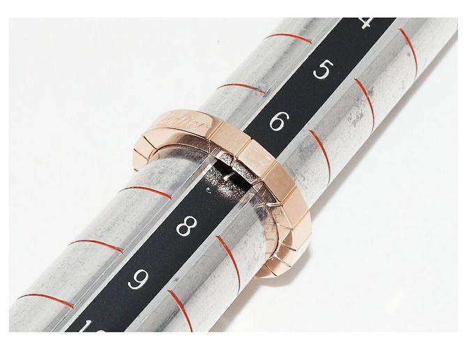 Cartier K18PG Lanieres Ring B40483 Größe 7 Pink - Ansicht 2