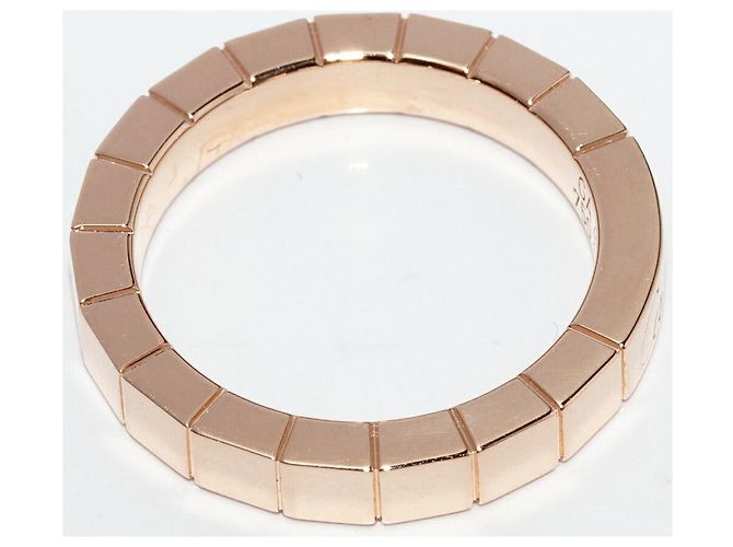 Cartier K18PG Lanieres Ring B40483 Größe 7 Pink - Ansicht 3