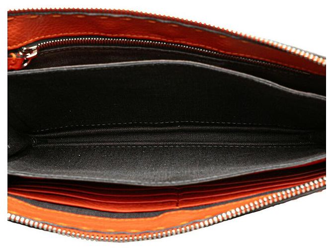 Fendi Selleria Leder Clutch Tasche - Ansicht 6