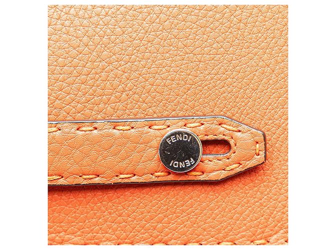 Fendi Selleria Leder Clutch Tasche - Ansicht 9