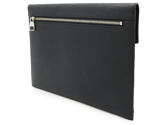 Pochette Envelope Taurillon de Louis Vuitton Noir - vue 2