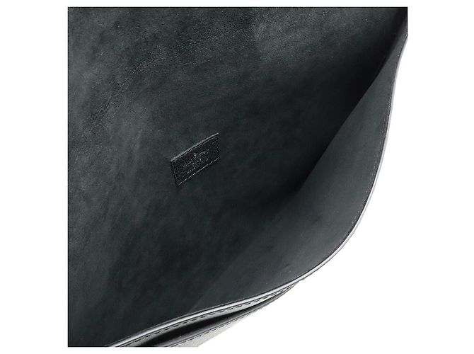 Pochette Envelope Taurillon de Louis Vuitton Noir - vue 6