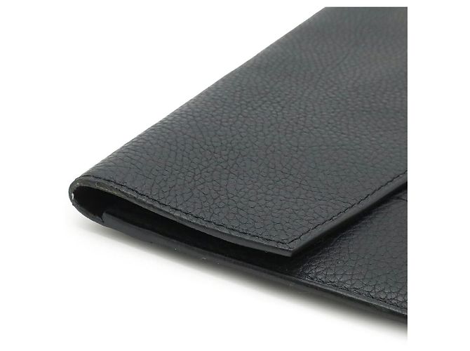 Pochette Envelope Taurillon de Louis Vuitton Noir - vue 7