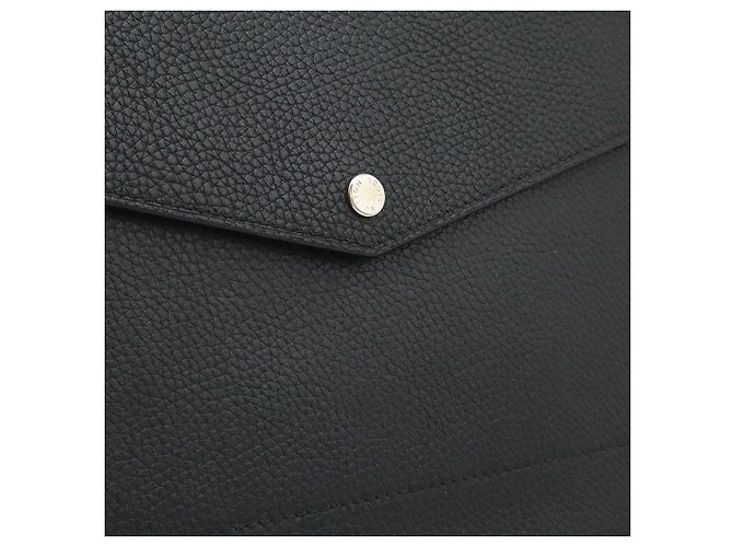Pochette Envelope Taurillon de Louis Vuitton Noir - vue 9
