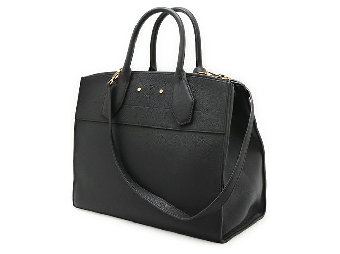 City Steamer Leder 2-in-1 Tasche von Louis Vuitton Schwarz - Ansicht 2