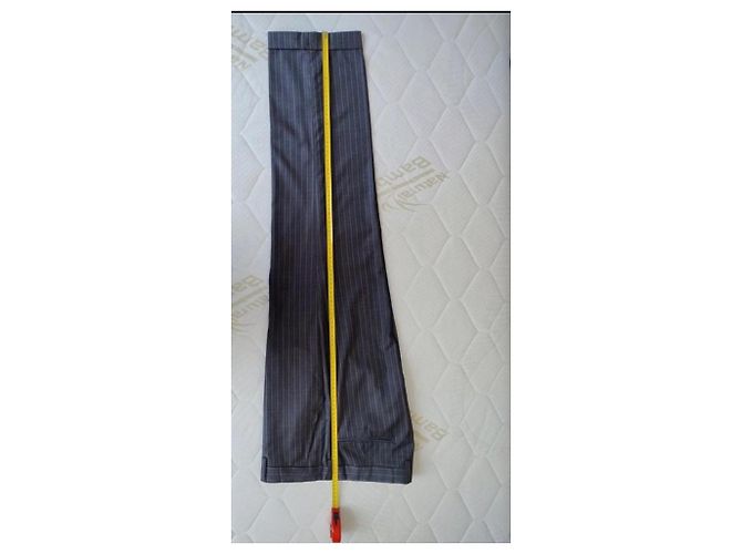 Completo Loro Piana blu in cotone e lana - vista 10
