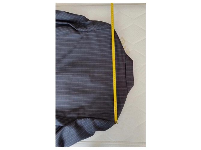 Completo Loro Piana blu in cotone e lana - vista 6