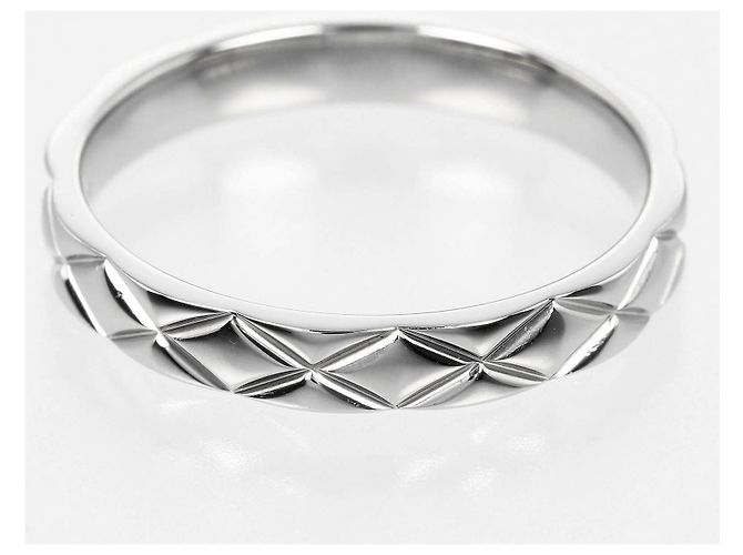 Timeless Chanel Matelassé Pt950 Platinring Silber Metallisch - Ansicht 7