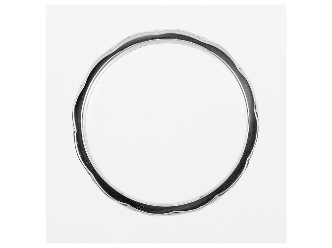 Timeless Chanel Matelassé Pt950 Platinring Silber Metallisch - Ansicht 9