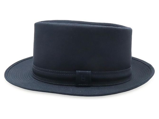 Sombrero de algodón Hermès Azul - vista 2
