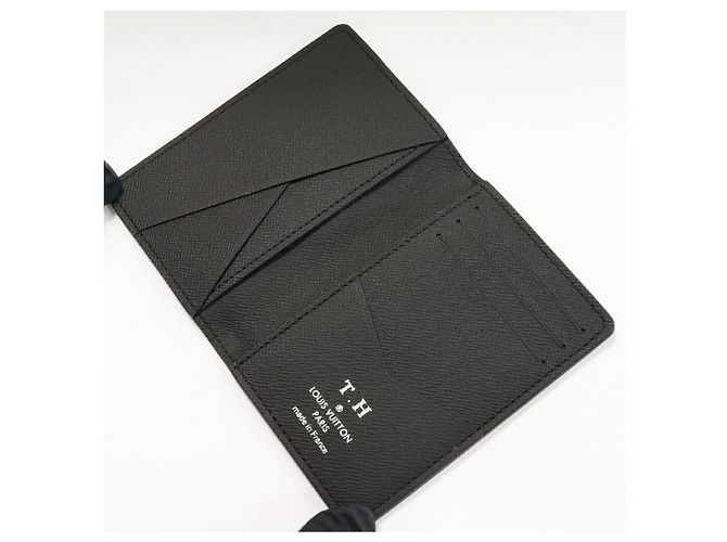 Taiga Organizer für die Tasche Bifold Louis Vuitton M30537 Schwarz - Ansicht 3