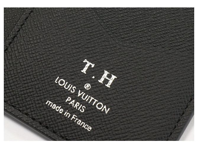 Taiga Organizer für die Tasche Bifold Louis Vuitton M30537 Schwarz - Ansicht 4