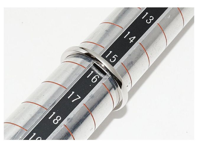 Love Cartier Pt950 Ballerine Ehering Ring B40719 Größe 15.5 Silber Metallisch - Ansicht 2