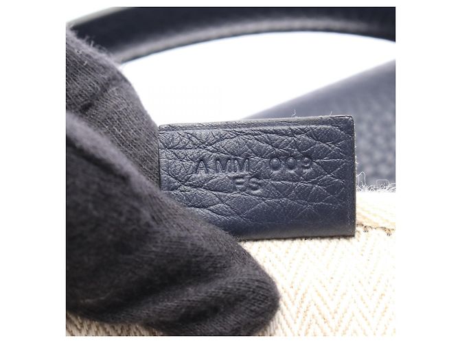 Hermès Borsa in pelle Hermes Victoria 2 12H Blu - vista 7