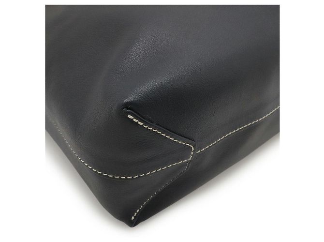 Hermès Borsa tote reversibile Double Sens 28 in pelle Hermes Blu - vista 3