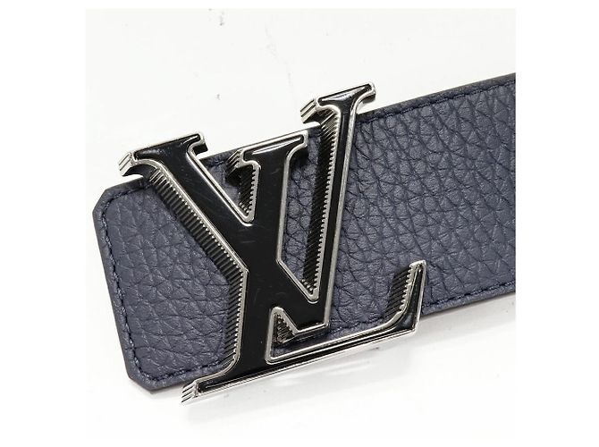 Louis Vuitton LV Tilt Reversible Taurillon 2way Belt Blue - view 5