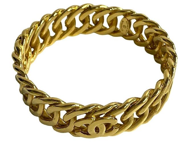 Timeless Accesorio de Pulsera Chanel Coco Mark Dorado Metálico - vista 5