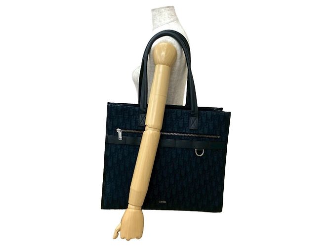 Borsa Tote Safari Christian Dior Nero - vista 2