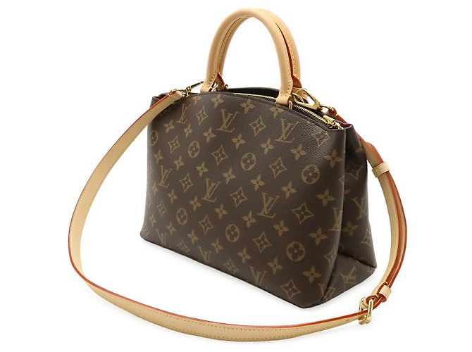 Borsa 2 in 1 Petit Palais Monogram Louis Vuitton Marrone - vista 2