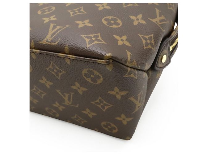 Borsa 2 in 1 Petit Palais Monogram Louis Vuitton Marrone - vista 3