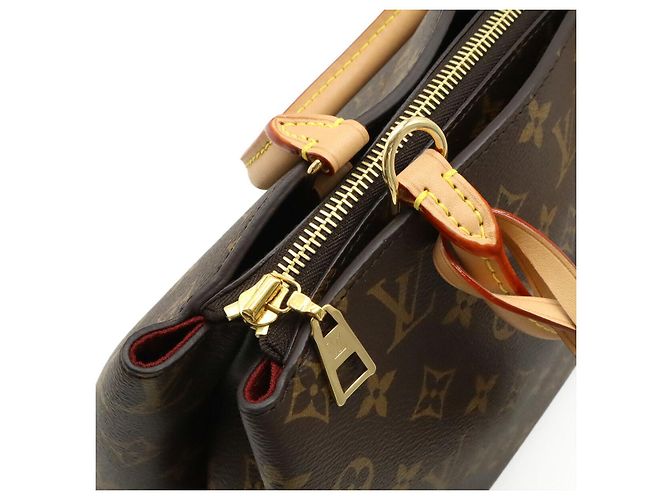 Borsa 2 in 1 Petit Palais Monogram Louis Vuitton Marrone - vista 5