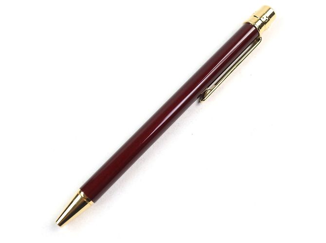 Bolígrafo Santos de Cartier Castaño - vista 3