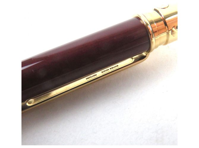 Bolígrafo Santos de Cartier Castaño - vista 9