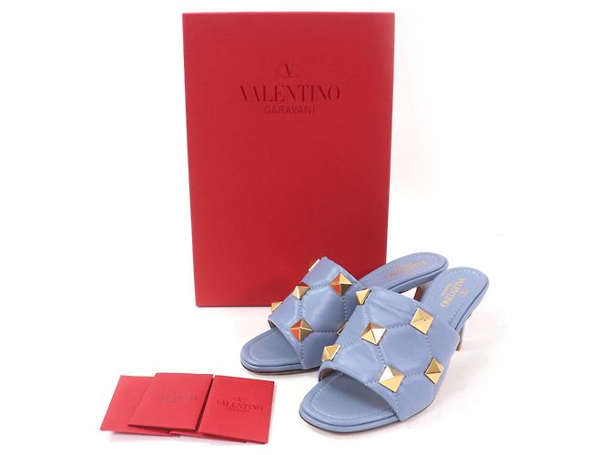 Rockstud Leder Sandalen von Valentino Garavani - Ansicht 2