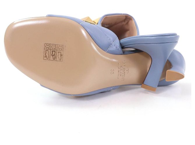 Rockstud Leder Sandalen von Valentino Garavani - Ansicht 7